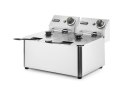 Frytownica 2×4 l, HENDI, Kitchen Line, 8L, 230V/6000W, 470x380x(H)315mm