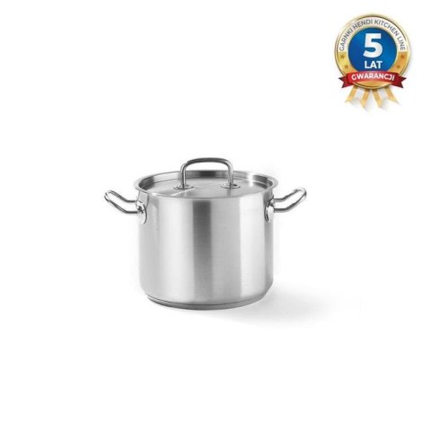 Garnek wysoki Kitchen Line z pokrywką 13,5 l; śr. 280 x 220 h