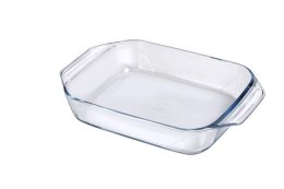 Naczynie żaroodporne OVENCHEF, 3L, transparentny, 350x230x(H)66mm