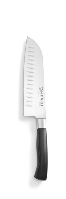 Nóż "Santoku" - szlif kulowy Profi Line 180 mm