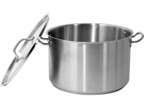 Garnek niski z pokrywką ze stali nierdzewnej 40x25cm 31,4l Garnek niski z pokrywką ze stali nierdzewnej 40x25cm 31,4l