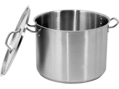 Garnek średni z pokrywką ze stali nierdzewnej 40x30cm 37,7l Garnek średni z pokrywką ze stali nierdzewnej 40x30cm 37,7l