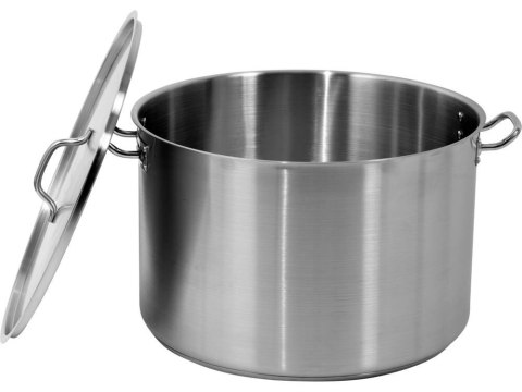 Garnek średni z pokrywką ze stali nierdzewnej 50x32cm 62,8l Garnek średni z pokrywką ze stali nierdzewnej 50x32cm 62,8l