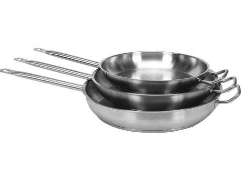 Patelnia ze stali nierdzewnej 40cm Patelnia ze stali nierdzewnej 40cm