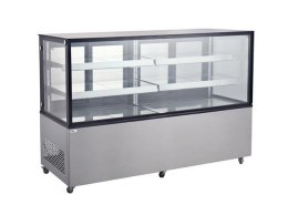 Witryna chłodnicza 2-półkowa, Arktic, 610L, 230V/500W, 1824x677x(H)1230mm -