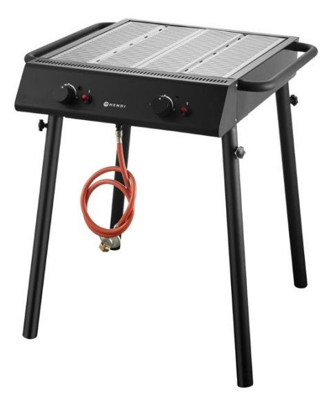 Xantos Black Grill gazowy, HENDI, czarny, 9,5kW, 770x710x(H)870mm Xantos Black Grill gazowy, HENDI, czarny, 9,5kW, 770x710x(H)870mm