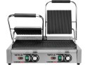 Podwójny grill kontaktowy ryflowany 58cm, 3,6kw