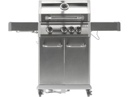 Grill gazowy 3+1 stal nierdzewna 11,5kw, z szybą