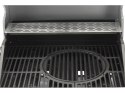 Grill gazowy 3+1 stal nierdzewna 11,5kw, z szybą