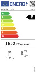 Witryna chłodnicza 235L-W