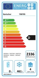 Zamrażarka jednodrzwiowa 700 GN 2/1