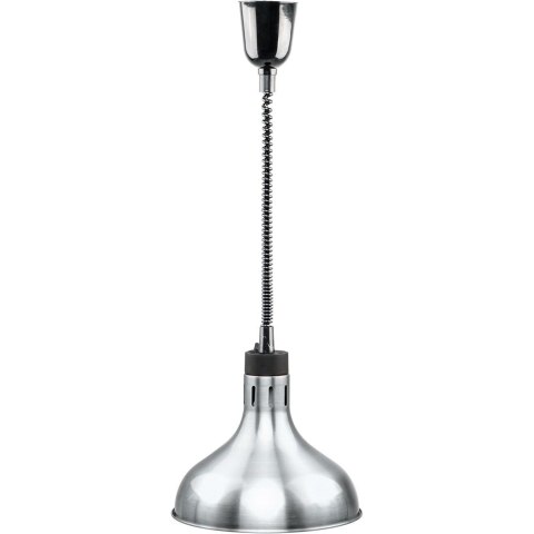 Lampa do podgrzewania potraw wisząca, srebrna, P 0.25 kW, U 230 V