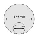 Szatkownica CL55 230V/50/1 z popychaczem