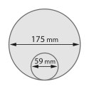 Szatkownica CL55 400V/50/3 z popychaczem