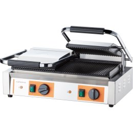 Kontakt grill podwójny ryflowany, P 3.6 kW